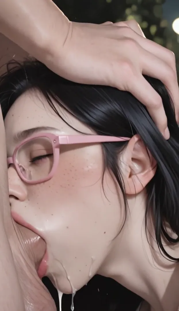 White cum